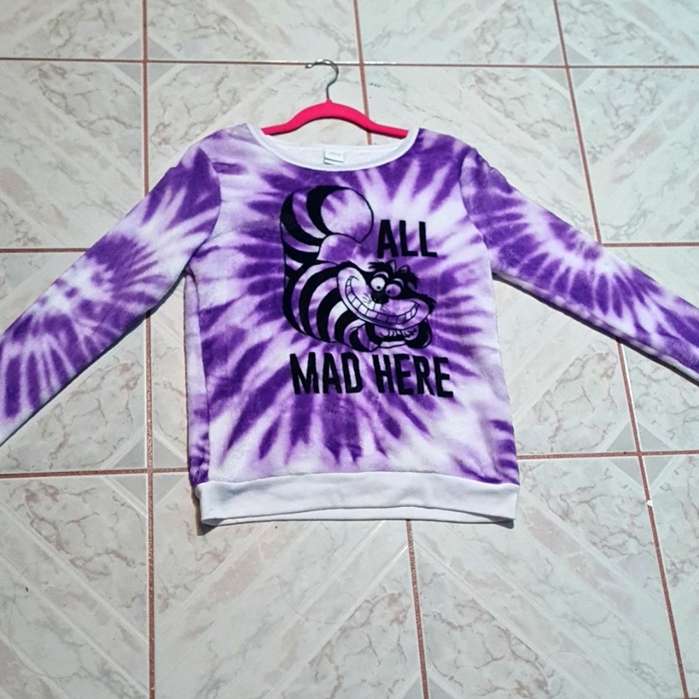 Disney Plush Sweater Cheshire Cat